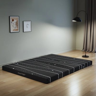 Sweetnight Tri-Fold Comfort Foam Starry Night Mattress Topper