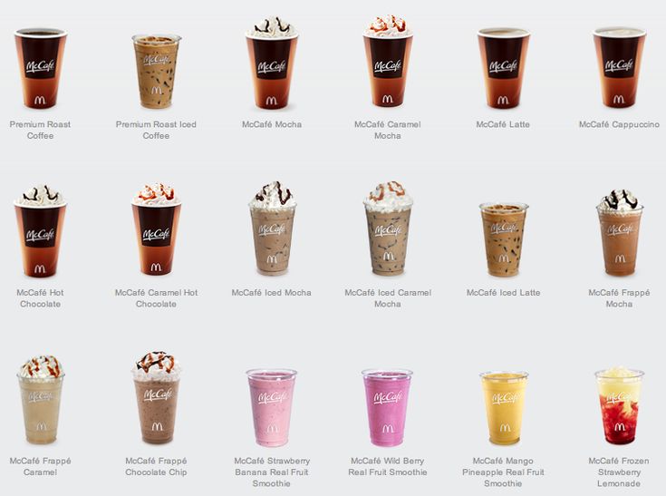 Mcdonald's Beverages : How Many Calories In Mcdonald's Beverages?